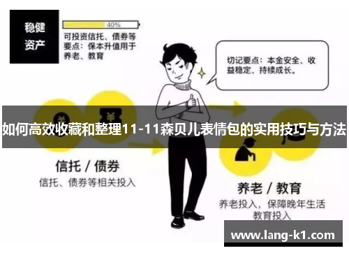 如何高效收藏和整理11-11森贝儿表情包的实用技巧与方法